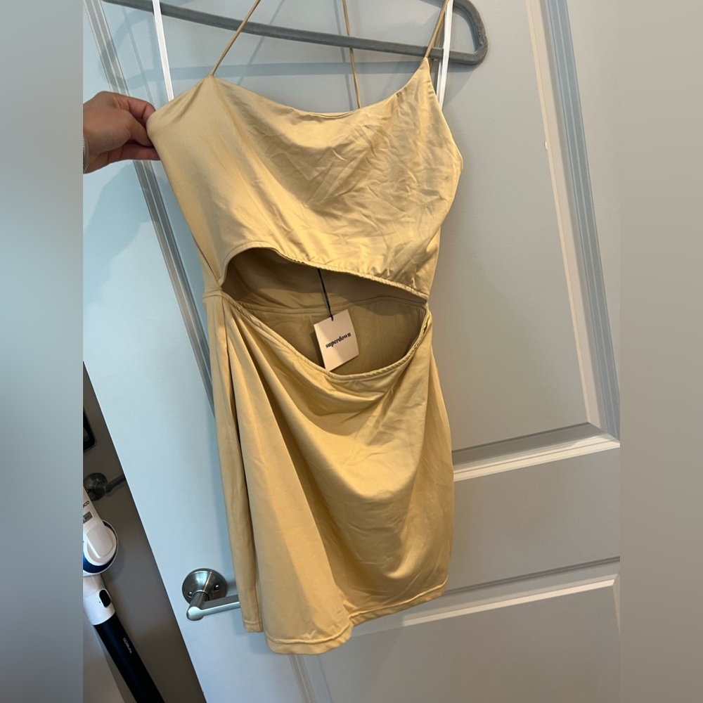 Super Down Mini Dress - image 2